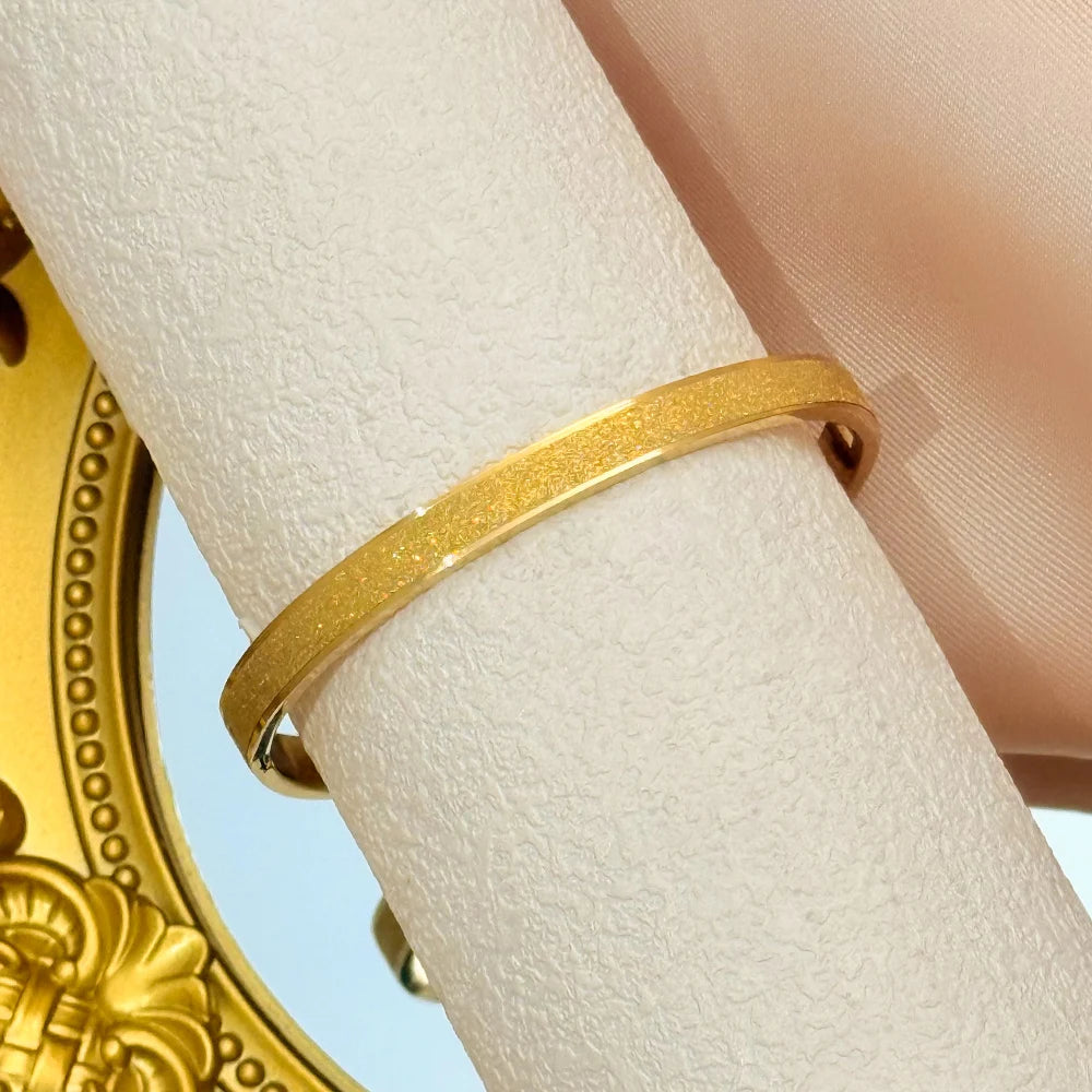 18K Gold Stainless Steel Bracelet - Women's Fashion