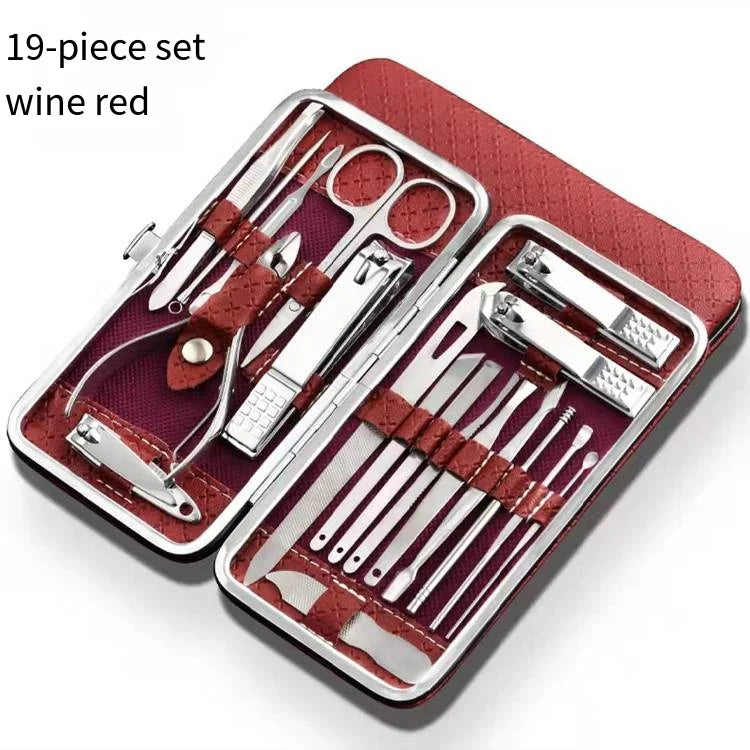 18-Piece Nail Clipper Set - Professional Manicure Kit