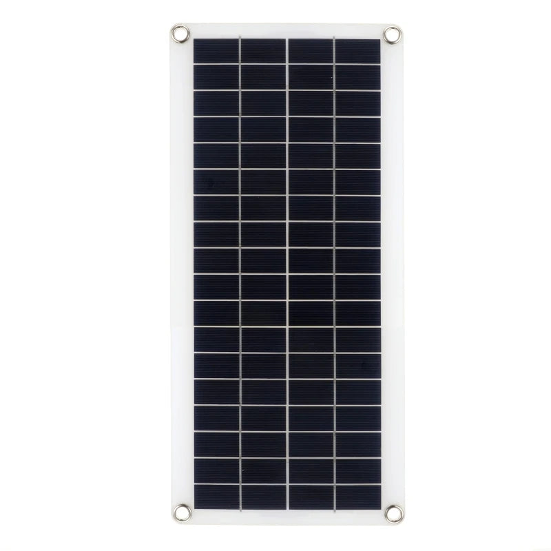 300W/m2 Solar Panel Dual USB Output Solar Cells with 10A/20A/30A/40A/50A/60A Solar Controller for Car Yacht Battery Boat Charger